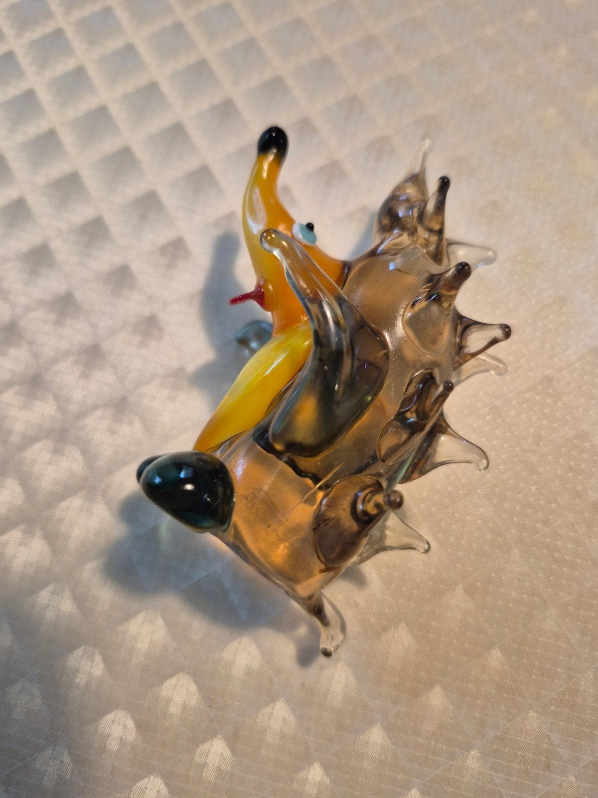 Glasgeblazen egel uit Zuid-Frankrijk, Ophalen, Zo goed als nieuw, Overige soorten, Beeldje of Figuurtje