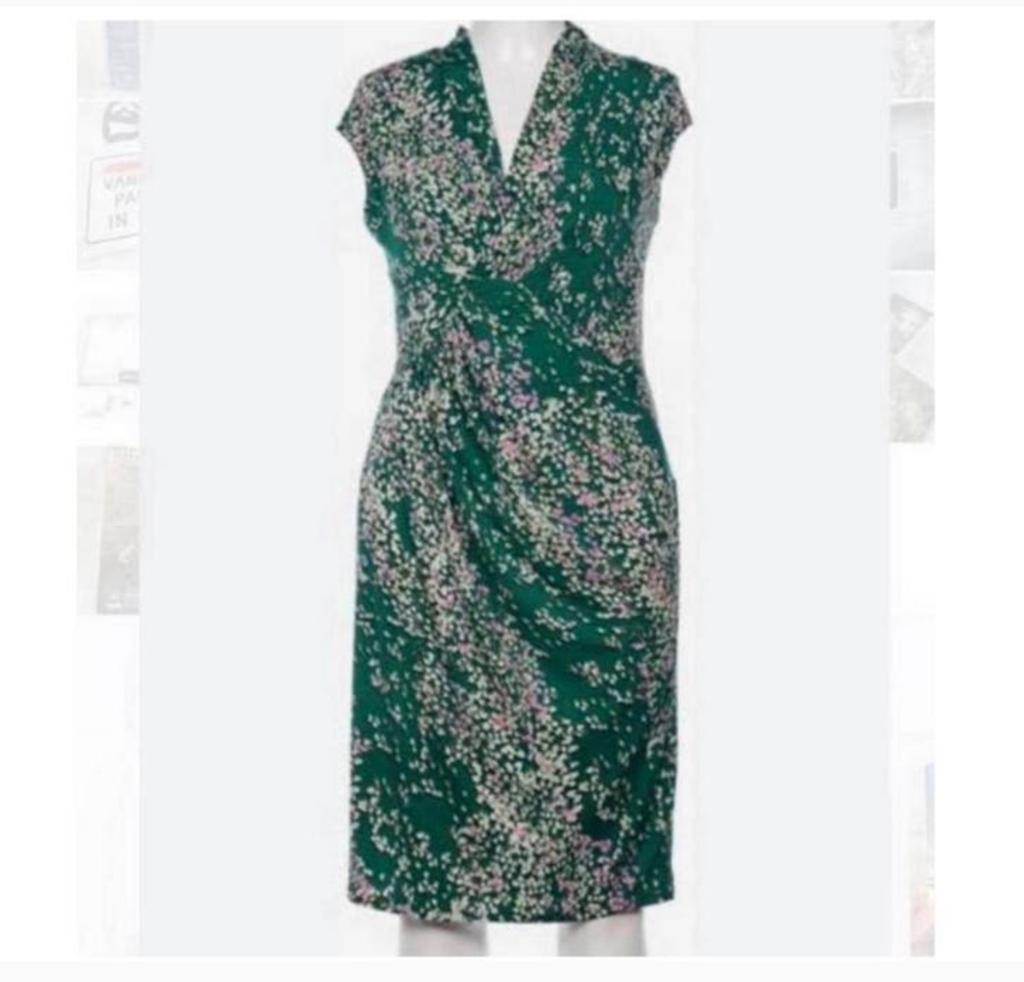 M&S lange jurk 40-M groen Per Una 40s 50s Vintage stijl, Kleding | Dames, Jurken, Maat 38/40 (M), Ophalen of Verzenden, Zo goed als nieuw