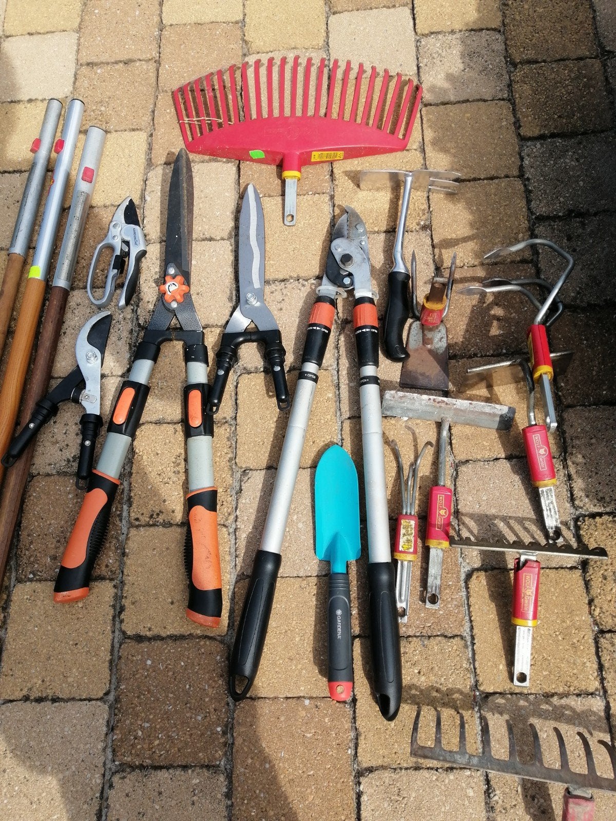 tuin materiaal 18stuks van Gardena, Ophalen