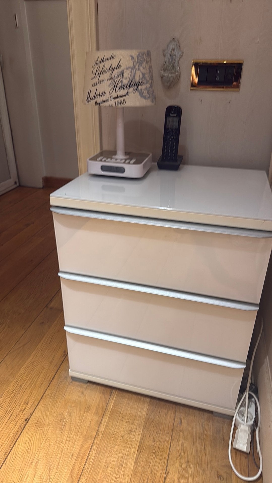2 nachtkastjes, Huis en Inrichting, Ophalen, Gebruikt