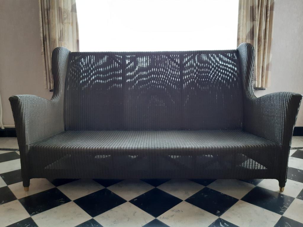 lounge zetels 3 en 1zit, Ophalen, Rotan