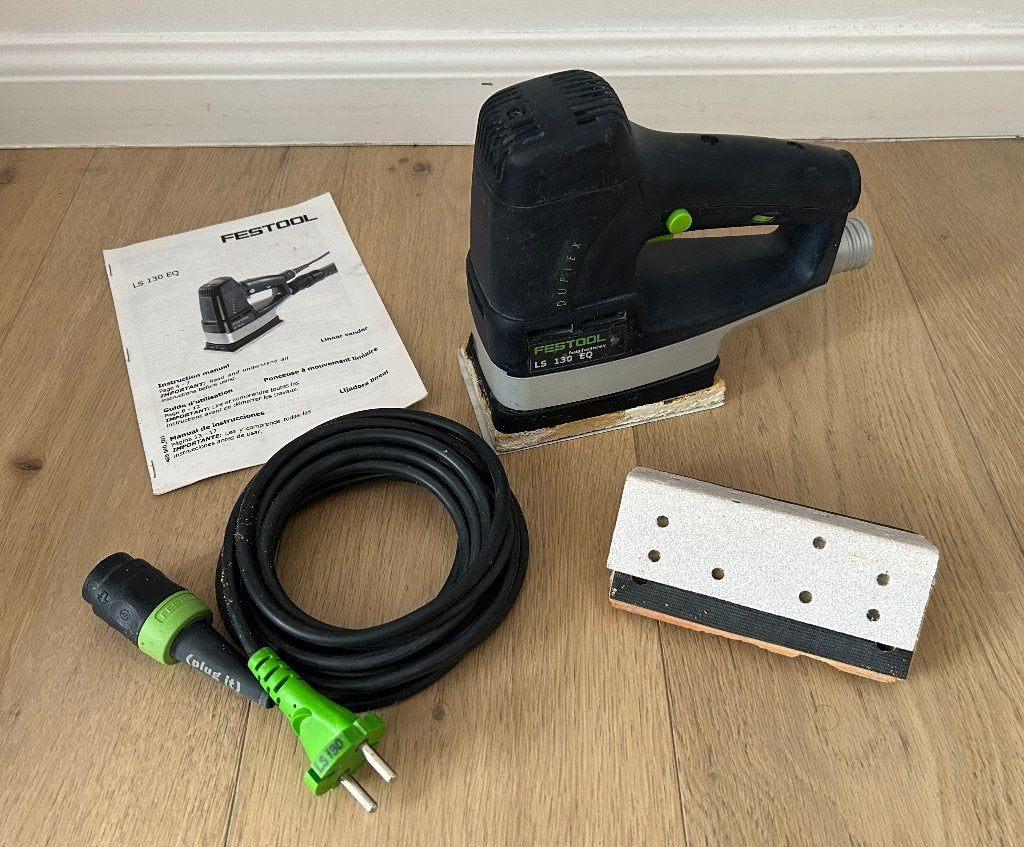FESTOOL LS 130 Lineair schuurmachine, Bricolage & Construction, Enlèvement, Utilisé, Moins de 600 watts, Ponceuse orbitale