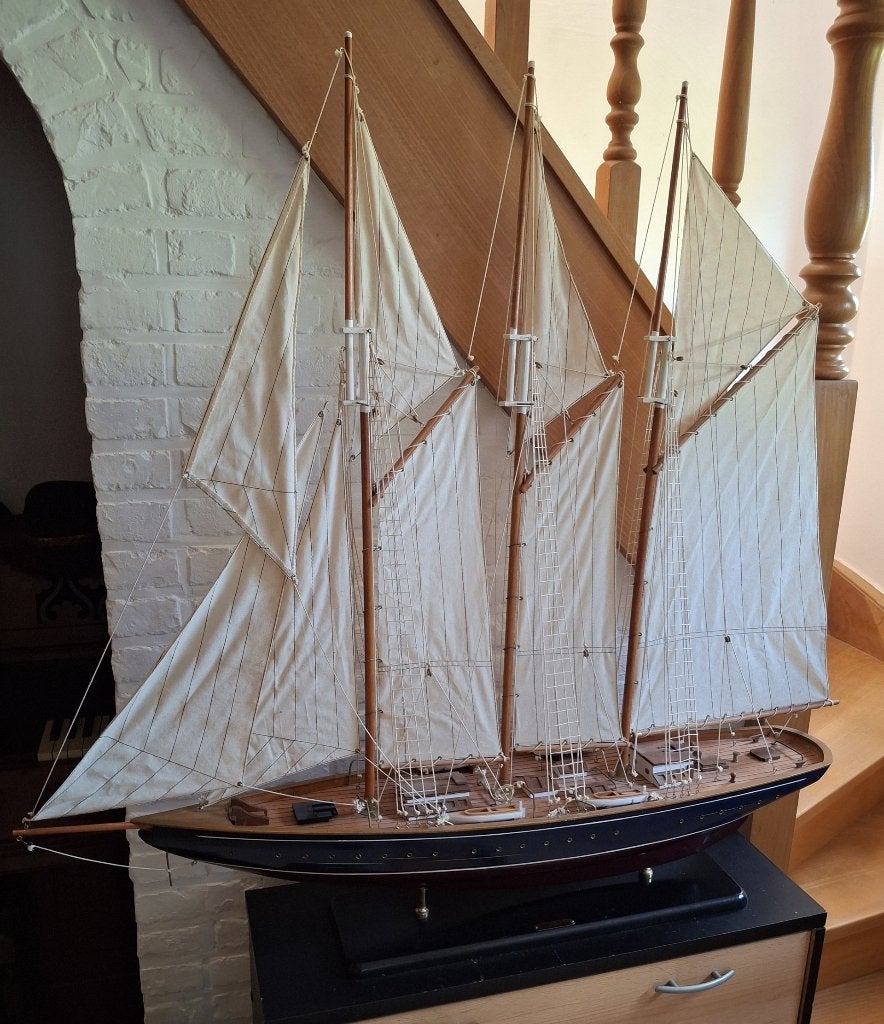 Replica zeilschip Marco Polo, Ophalen