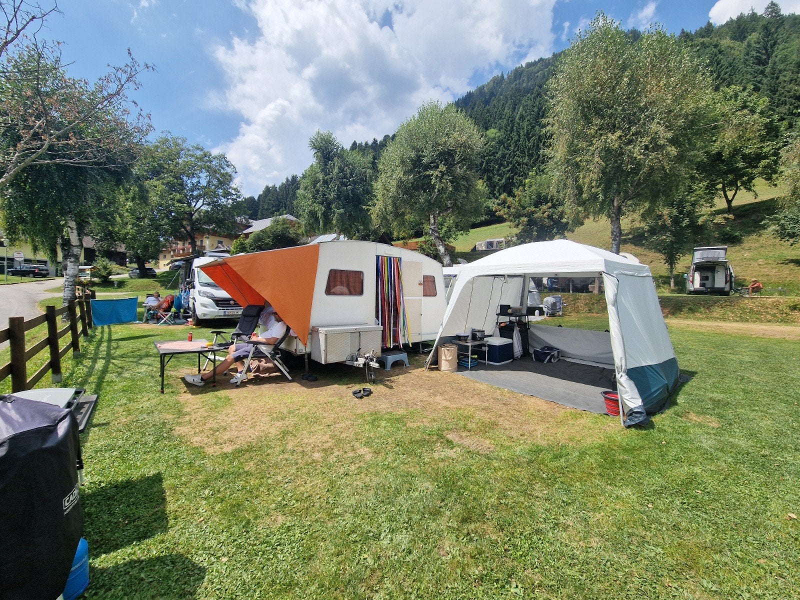 Rapido Confort plooicaravan met bijzettent, Particulier, Reservewiel, Rapido