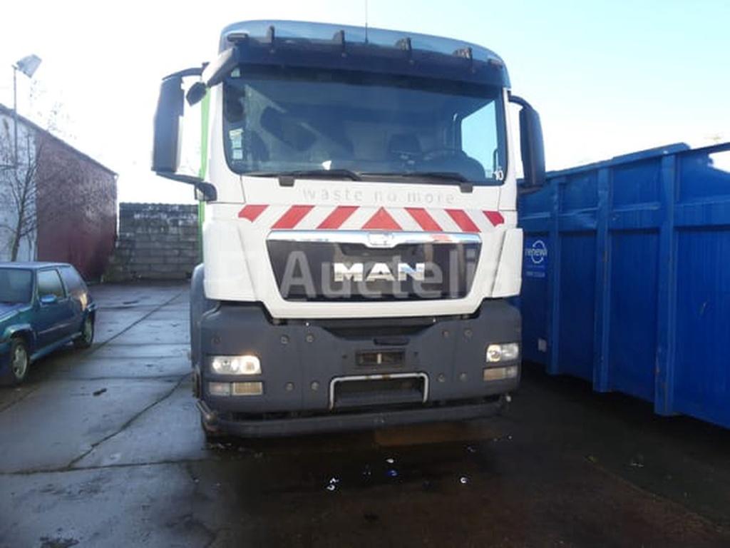 REF:1489 - Camion poubelle MAN TGS 26.320 (2014-484.433 km), Autos, Achat, Entreprise, Autres carburants, MAN