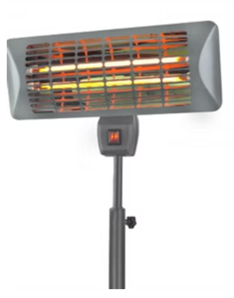 Staande elektrische verwarming te huur, Enlèvement
