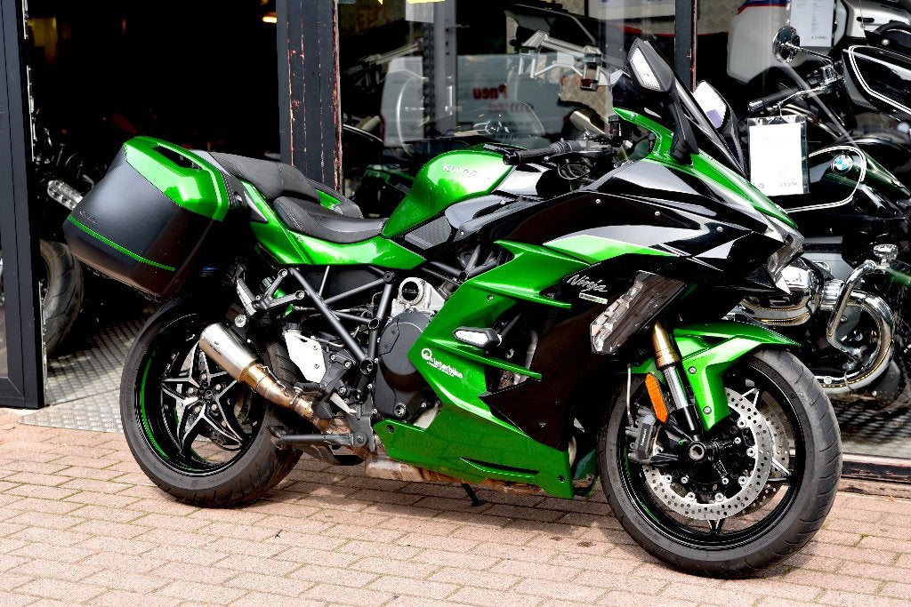 KAWASAKI NINJA H2SX ***MOTOVERTE.BE***, Poignées chauffantes, Tourisme, Entreprise, Occasion