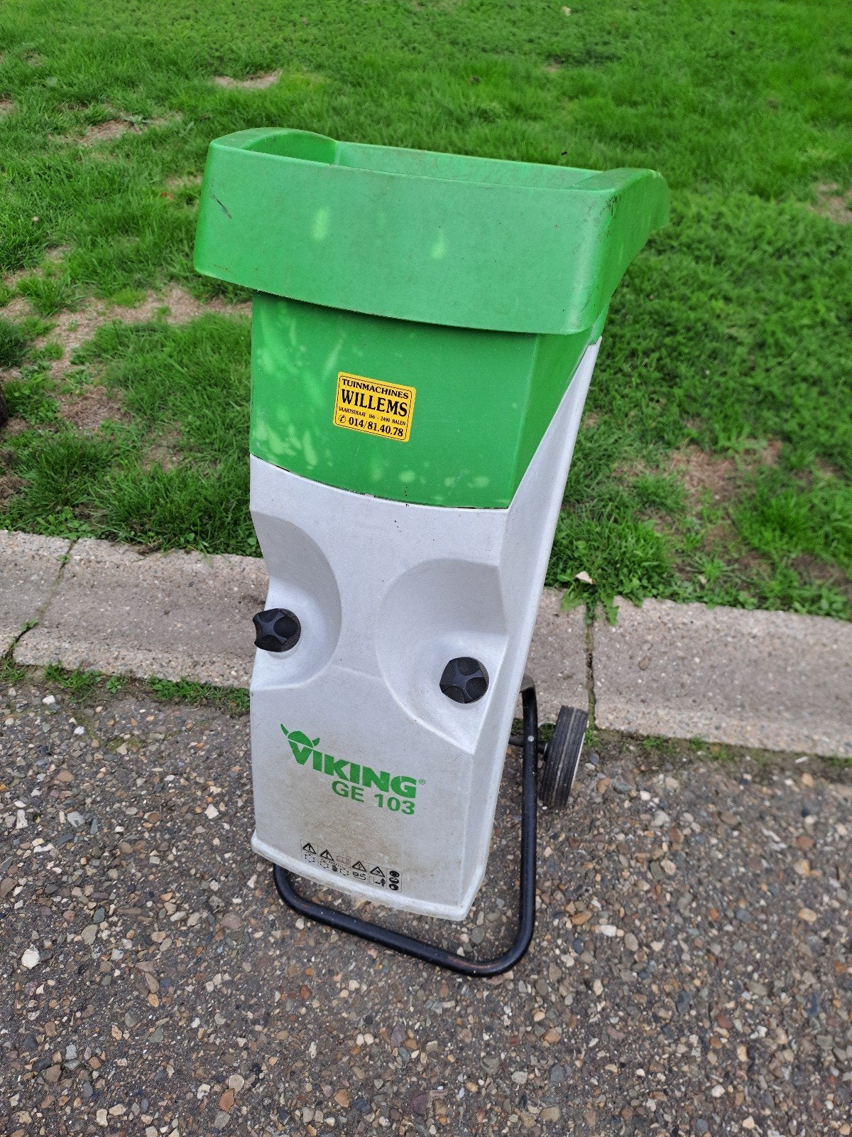 viking hakselaar, Enlèvement, Utilisé, Électrique