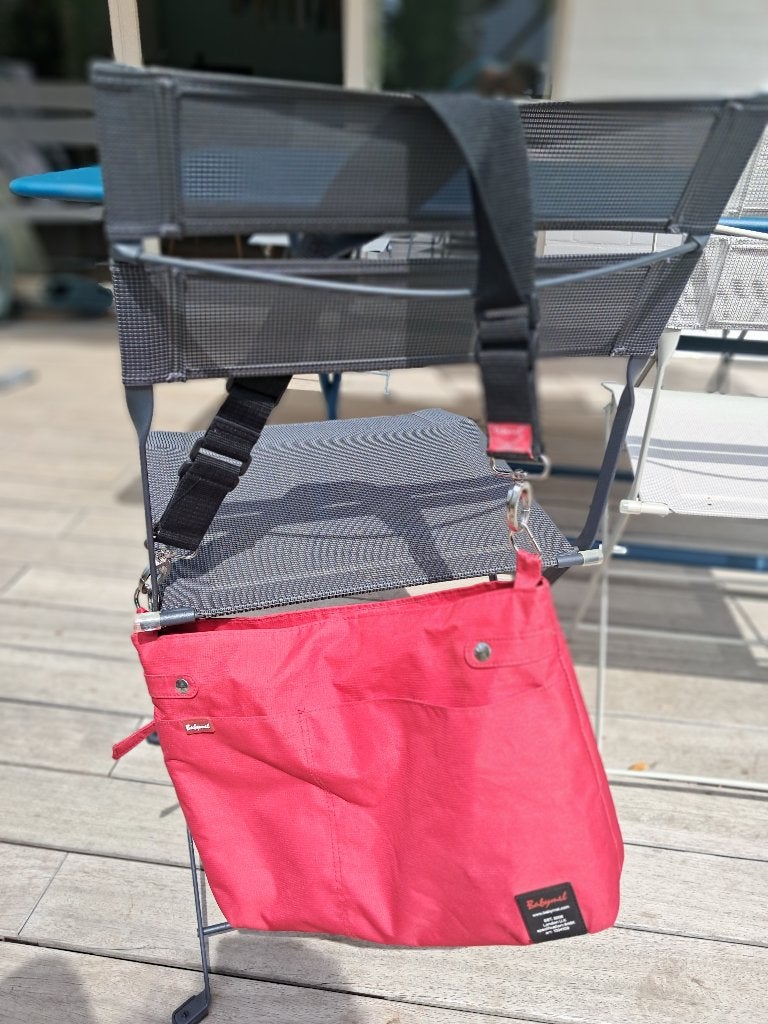 Sac à langer, sac de votage Babymel, Ophalen, Zo goed als nieuw, Rood, Overige merken