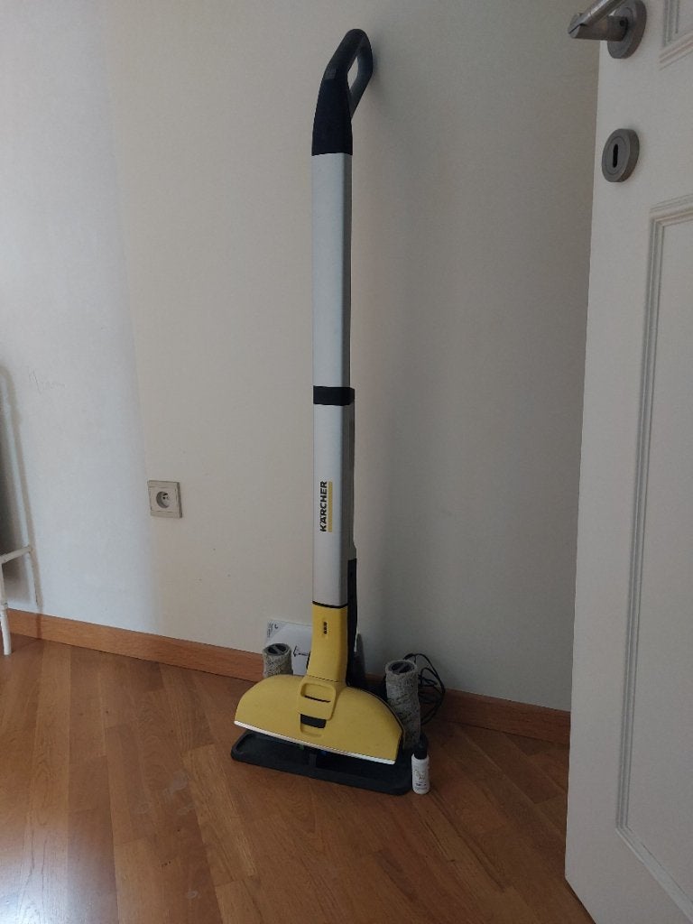 Vloerreiniger Kärcher draadloos, Electroménager, Vapeurs, Enlèvement, Comme neuf, Nettoyeur à vapeur