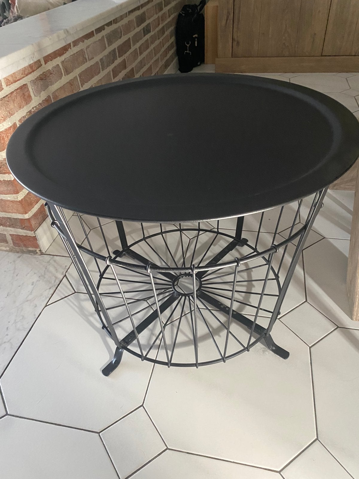Salontafel Gualöv, Huis en Inrichting, Ophalen, Rond, 50 tot 100 cm, Zo goed als nieuw