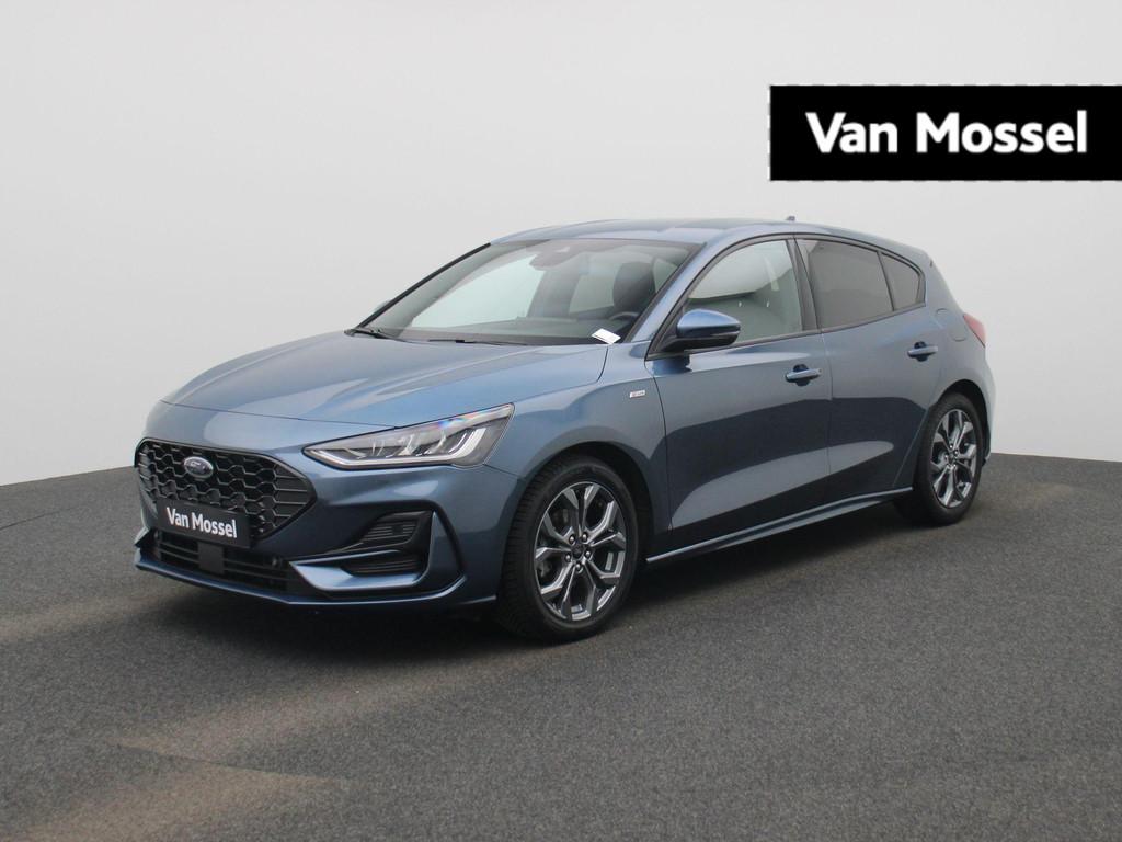 Ford Focus 1.0i EcoBoost 92kW Aut. ST-Line NAVI | LED | CARP, Stof, Blauw, Bedrijf, 5 zetels