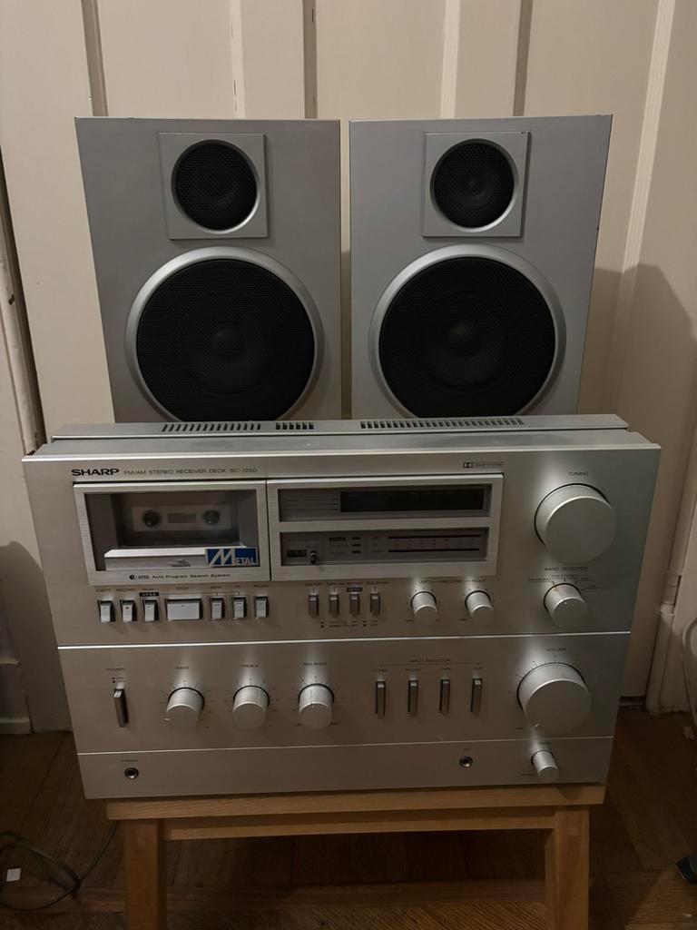 Sharp audio system SC1250, Enlèvement, Comme neuf, Sharp