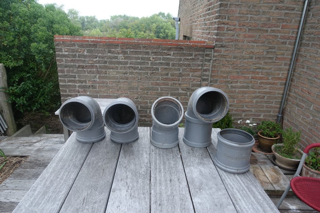 hulpstukken pvc riolering, Doe-het-zelf en Bouw, Bochten, PVC, Nieuw, Ophalen of Verzenden
