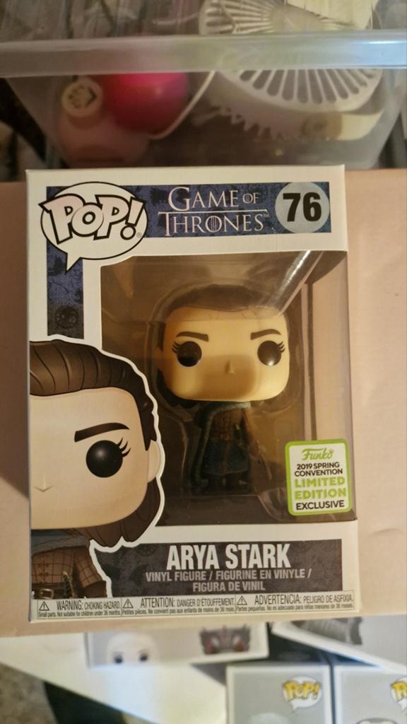Funko Pop Game of Thrones 75 Arya Stark limited edition, Ophalen of Verzenden