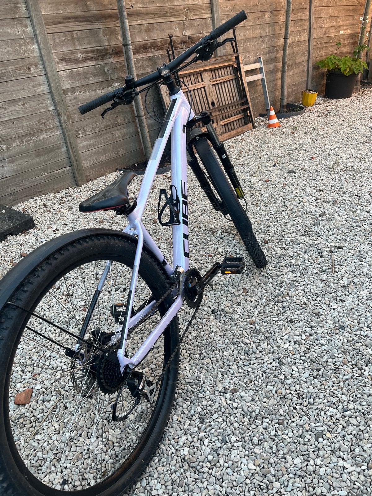 Mountainbike cube access EAZ, Fietsen en Brommers, Hardtail, Zo goed als nieuw, Dames, Schijfrem