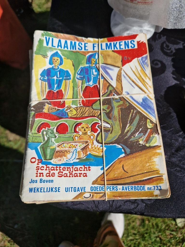 33 Vlaamse filmkens, ophalen in Leuven, Enlèvement