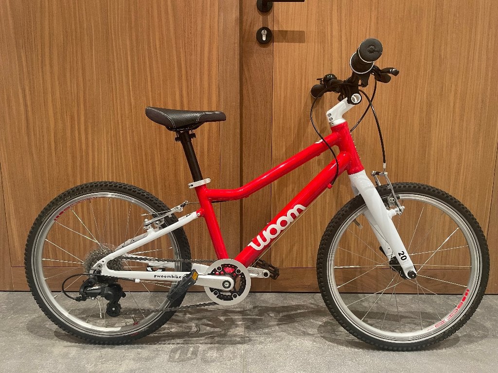 Woom 4 fiets *** état TOP staat *** 20 inch 115-130cm 6-9j/a, Frein sur jante, Enlèvement, Woom, Comme neuf
