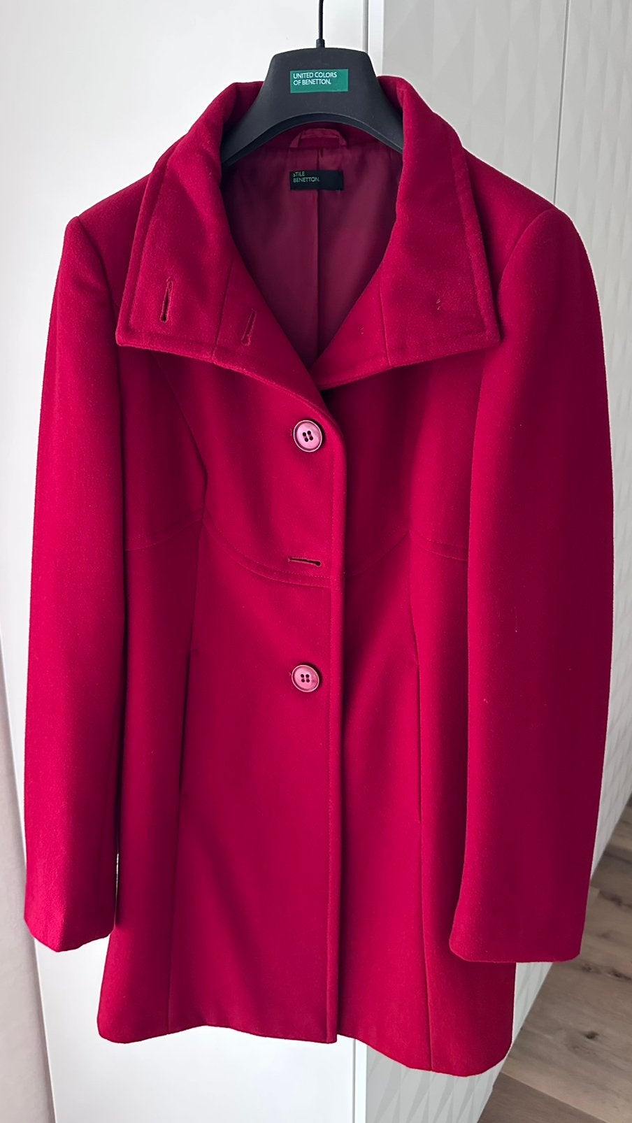 Mantel winter - United Colors of Benetton, Vêtements | Femmes, Vestes & Costumes, Enlèvement, Comme neuf, Taille 38/40 (M)