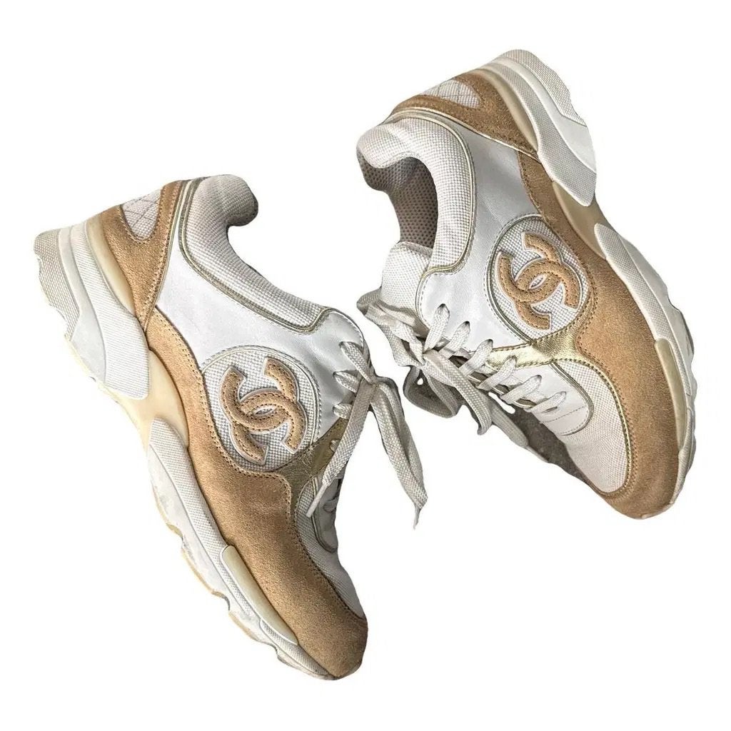 Basket Chanel, Enlèvement ou Envoi, Porté, Beige