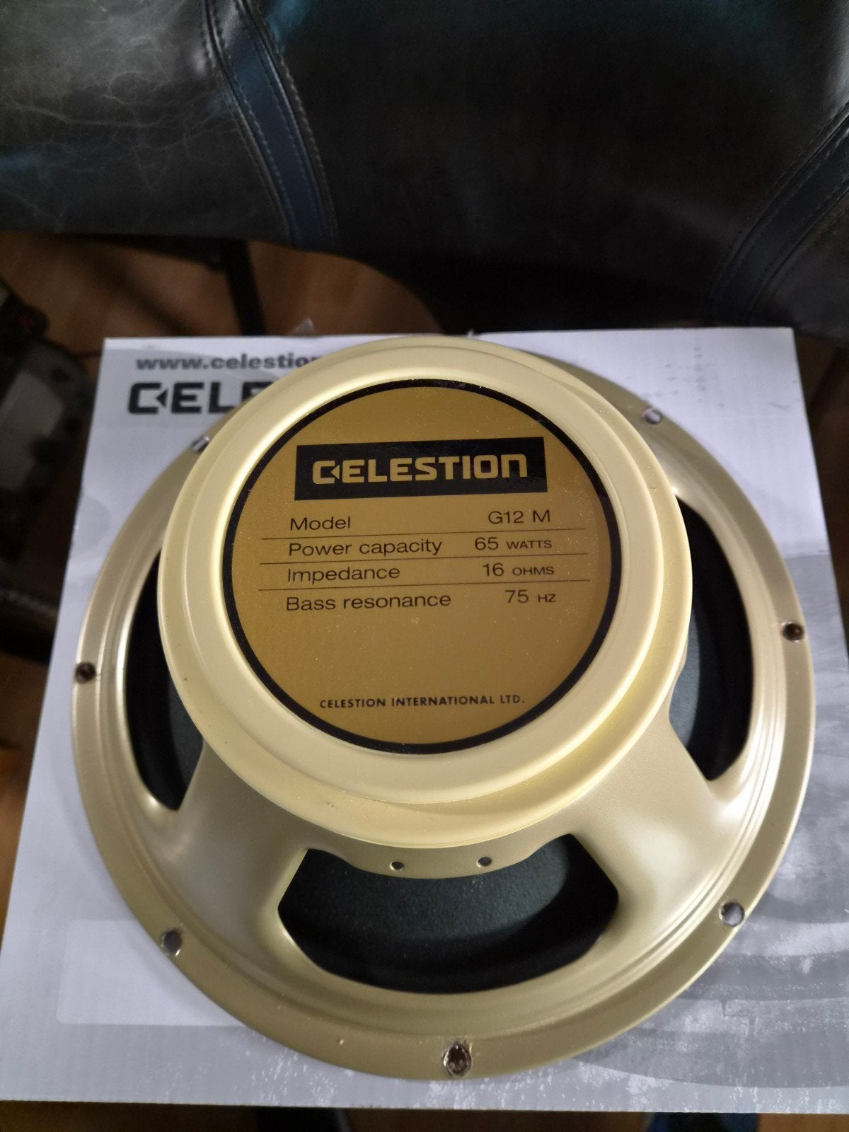 Celestion Creamback 16 ohm 12 inch, Ophalen of Verzenden, Zo goed als nieuw, Gitaar, 50 tot 100 watt