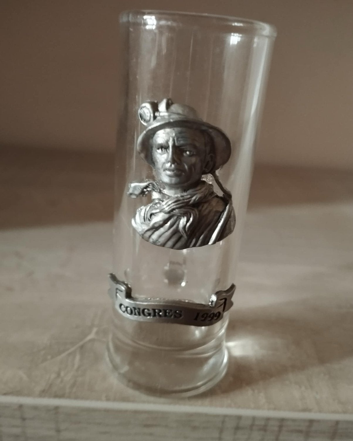 Verre CONGRÈS 1999, Collections, Verres & Petits Verres, Comme neuf, Enlèvement
