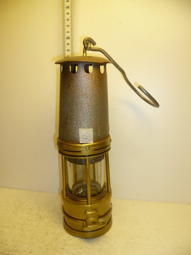 Mijnlamp Ackroyd & Best Ltd  Makers Morley Leeds England, Enlèvement ou Envoi