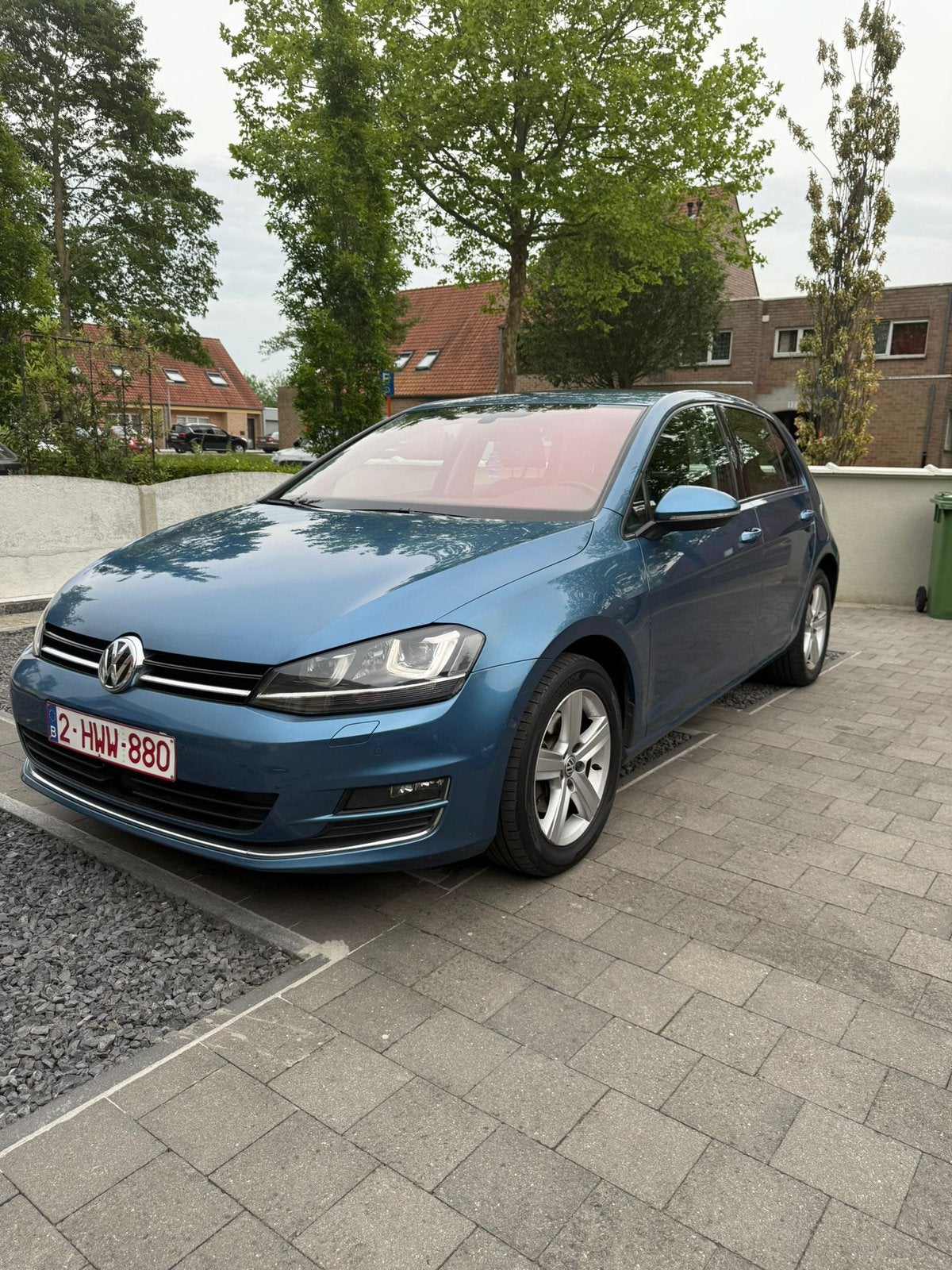 Golf 7 tdi full leder weinig km110 000 Euro6B 6vitess diesel, Auto's, Voorwielaandrijving, 4 cilinders, Leder, 5 deurs