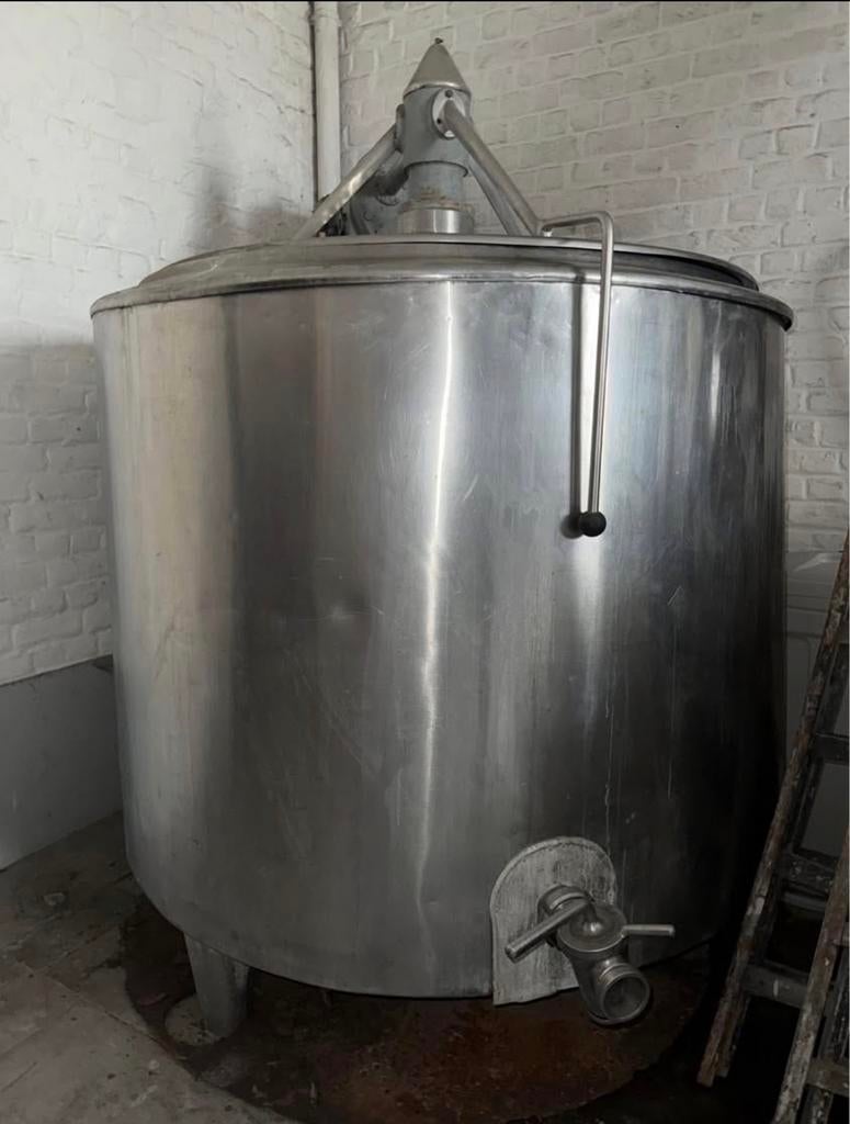 Citerne a melangeur, Enlèvement, Utilisé, Mobilier en inox
