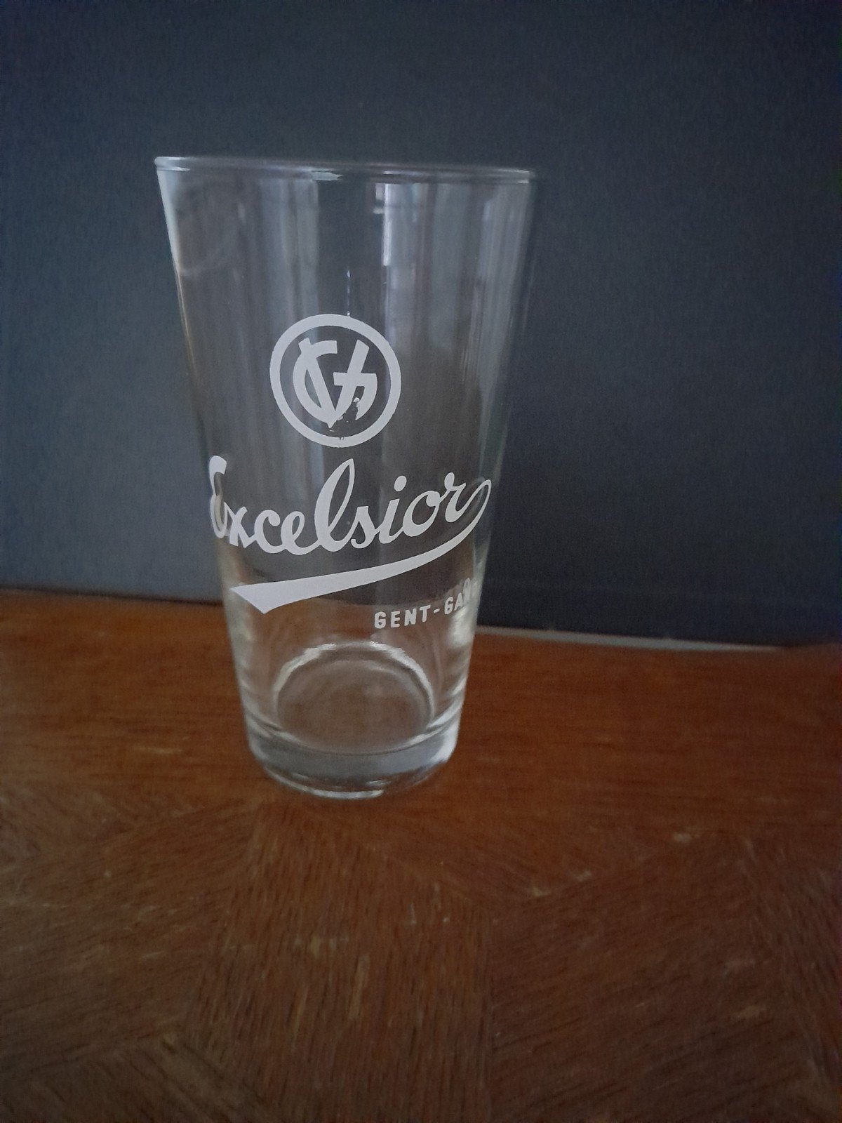 verre à bière Excelsior Gent-Gand, Collections, Verres & Petits Verres, Enlèvement ou Envoi, Verre à bière