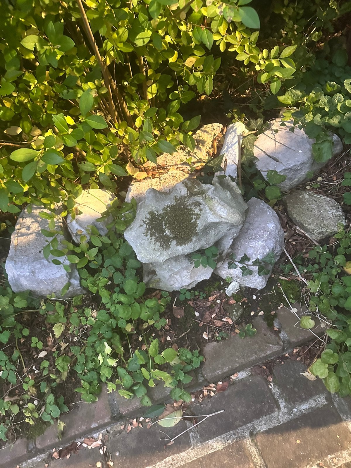 Gratis stenen, Tuin en Terras, Ophalen, Zo goed als nieuw