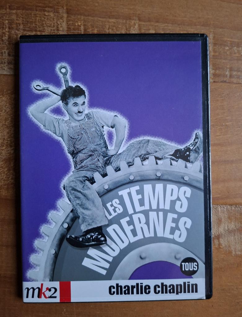 Les temps modernes - Charles Chaplin - Paulette Goddard, CD & DVD, DVD | Classiques, Enlèvement ou Envoi, Avant 1940, Utilisé