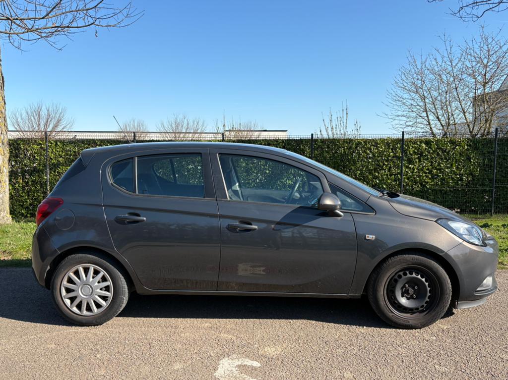 OPEL CORSA E 1.0i ESSENCE 127 000KM CARPASS 2015 EURO 6B, Autos, Argent ou Gris, Achat, Euro 6, Entreprise