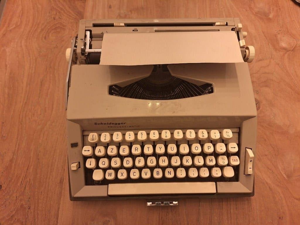 Azerty typemachine, Diversen, Typemachines, Ophalen, Gebruikt