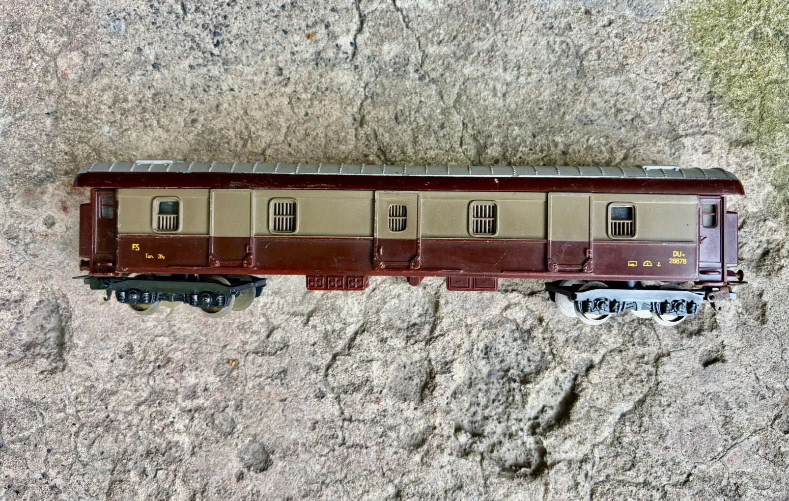 Wagon postal FS Lima HO, Hobby & Loisirs créatifs, Enlèvement ou Envoi, Comme neuf, Wagon, Lima