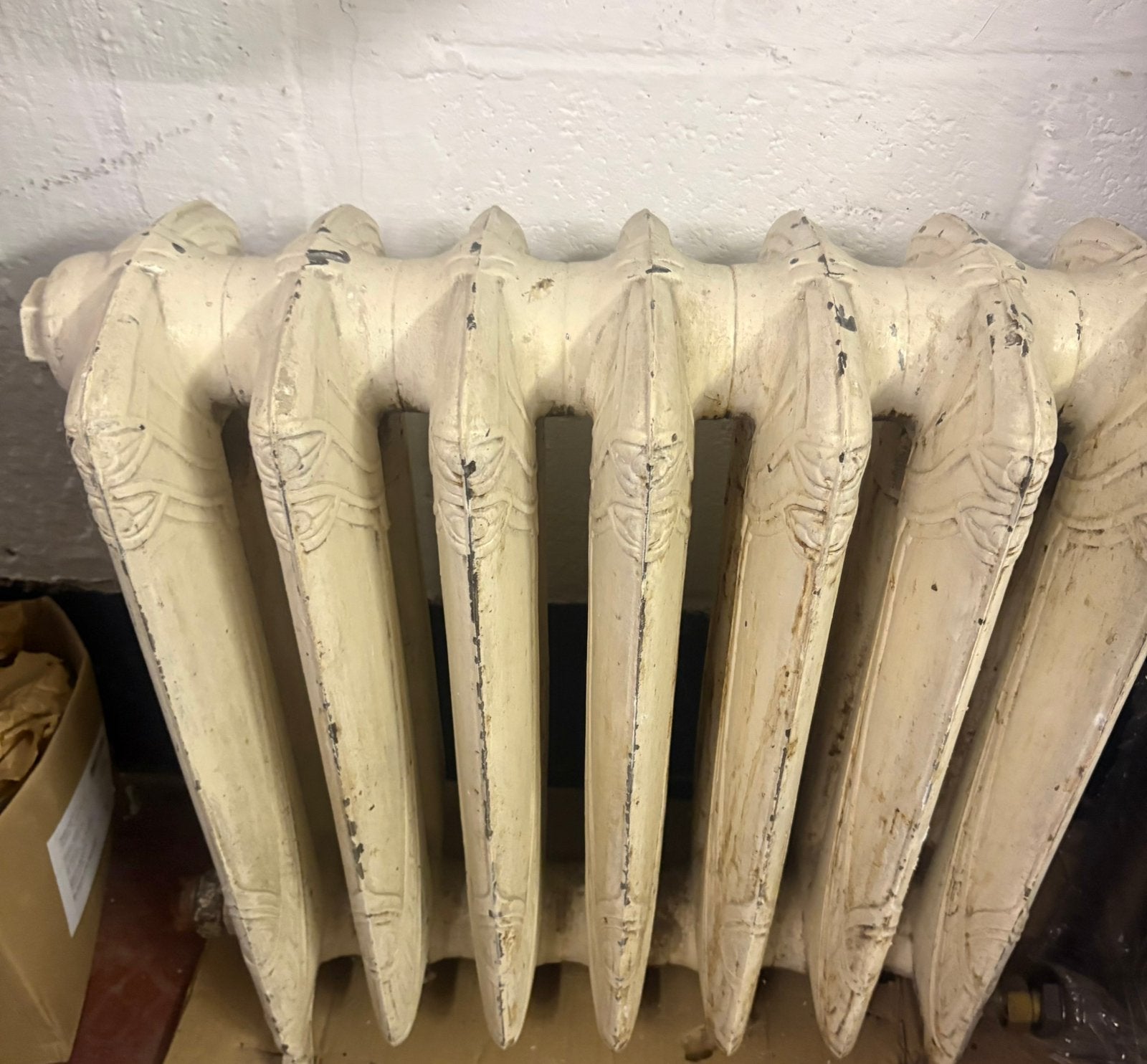 Fleuri gietijzeren radiator, Ophalen, 30 tot 80 cm, Gebruikt, Radiator