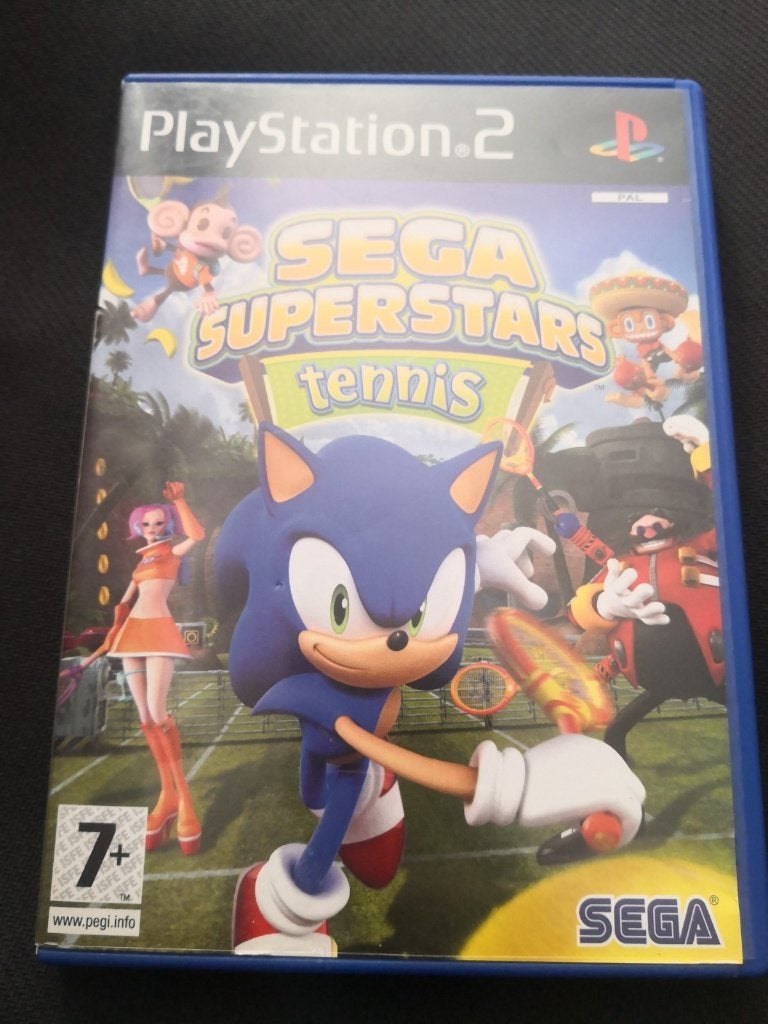 PS2 SeGa Super Stars Tennis, Enlèvement ou Envoi, 2 joueurs, À partir de 7 ans, Aventure et Action