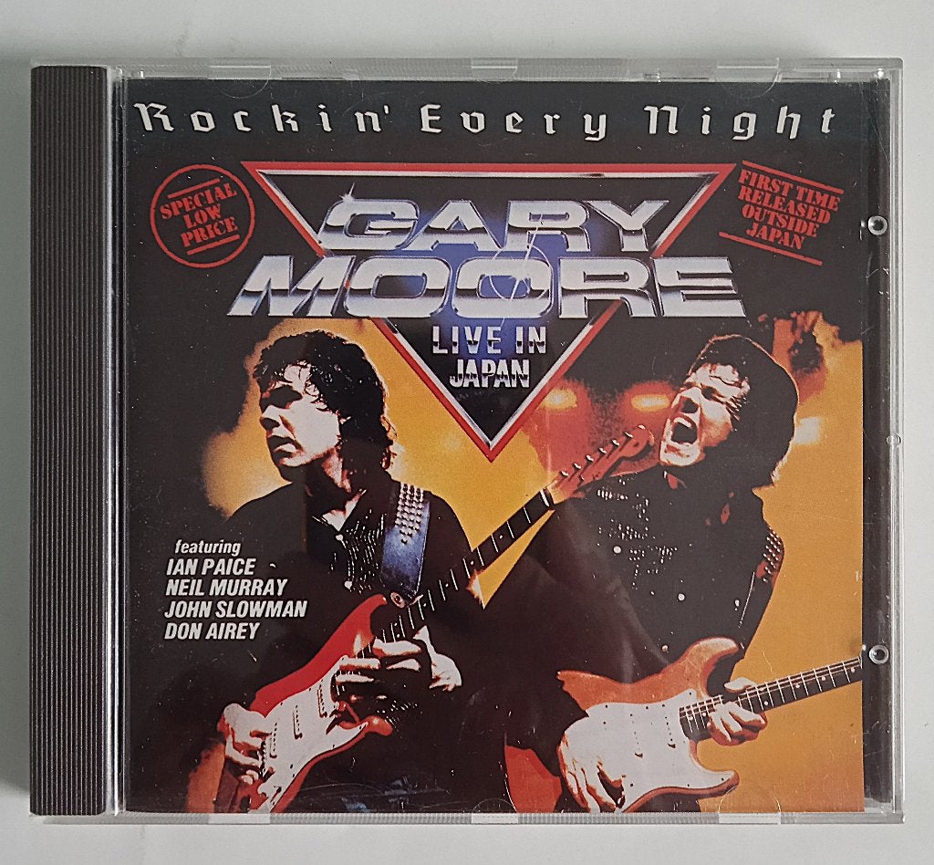 GARY MOORE - ROCKIN' EVERY NIGHT LIVE IN JAPAN, CD & DVD, Enlèvement ou Envoi, Utilisé, Blues rock, Album live