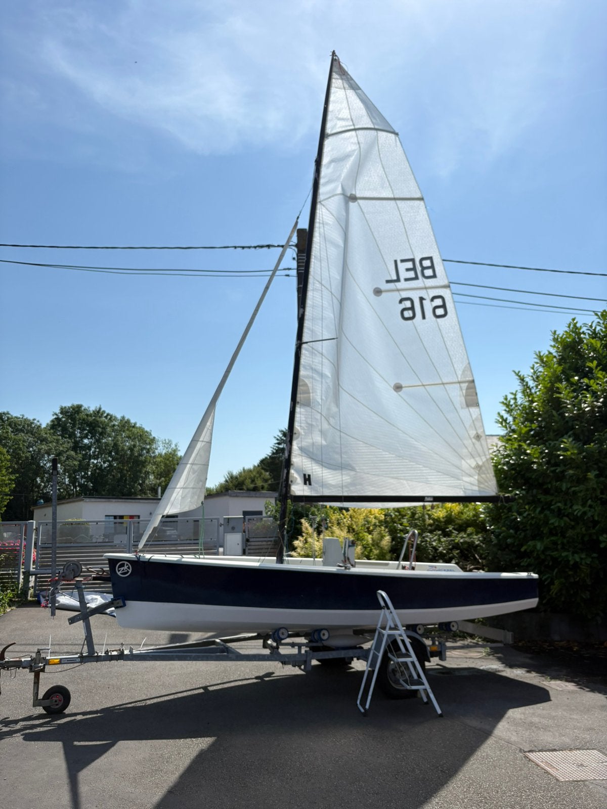 Laser Stratos Keel, Enlèvement, Comme neuf, Laser, Bâche