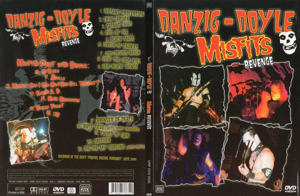 DVD - MISFITS - REVENGE, Envoi, Neuf, dans son emballage, Concert