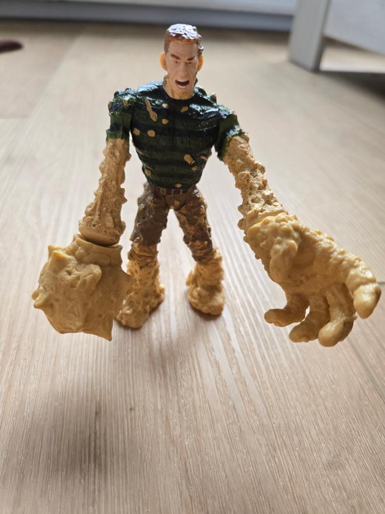 Hasbro Spider-Man 3 Battle Attack Sandman actiefiguur 2006, Ophalen of Verzenden