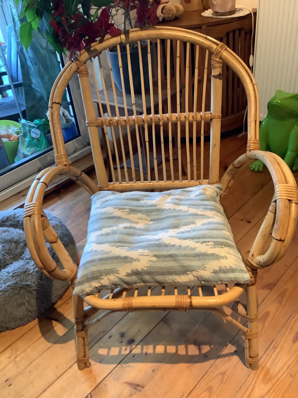Fauteuil en rotin, Antiquités & Art, Enlèvement