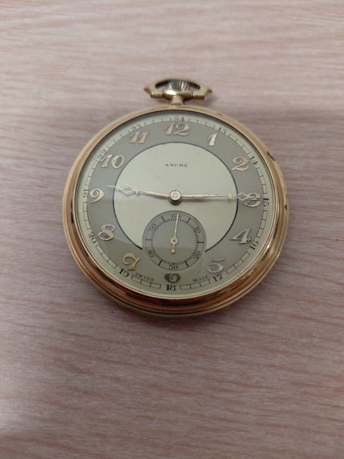 zakhorloge anke werkt nog, Handtassen en Accessoires, Ophalen, Zakhorloge