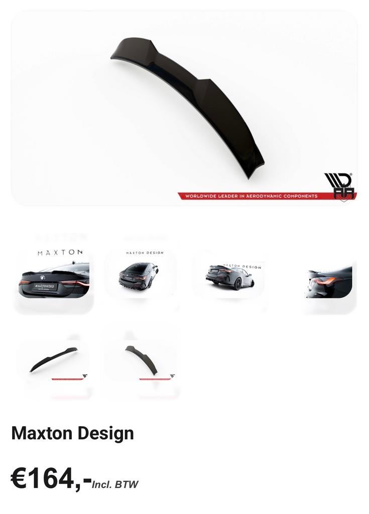 Aileron bmw g22, Enlèvement, BMW