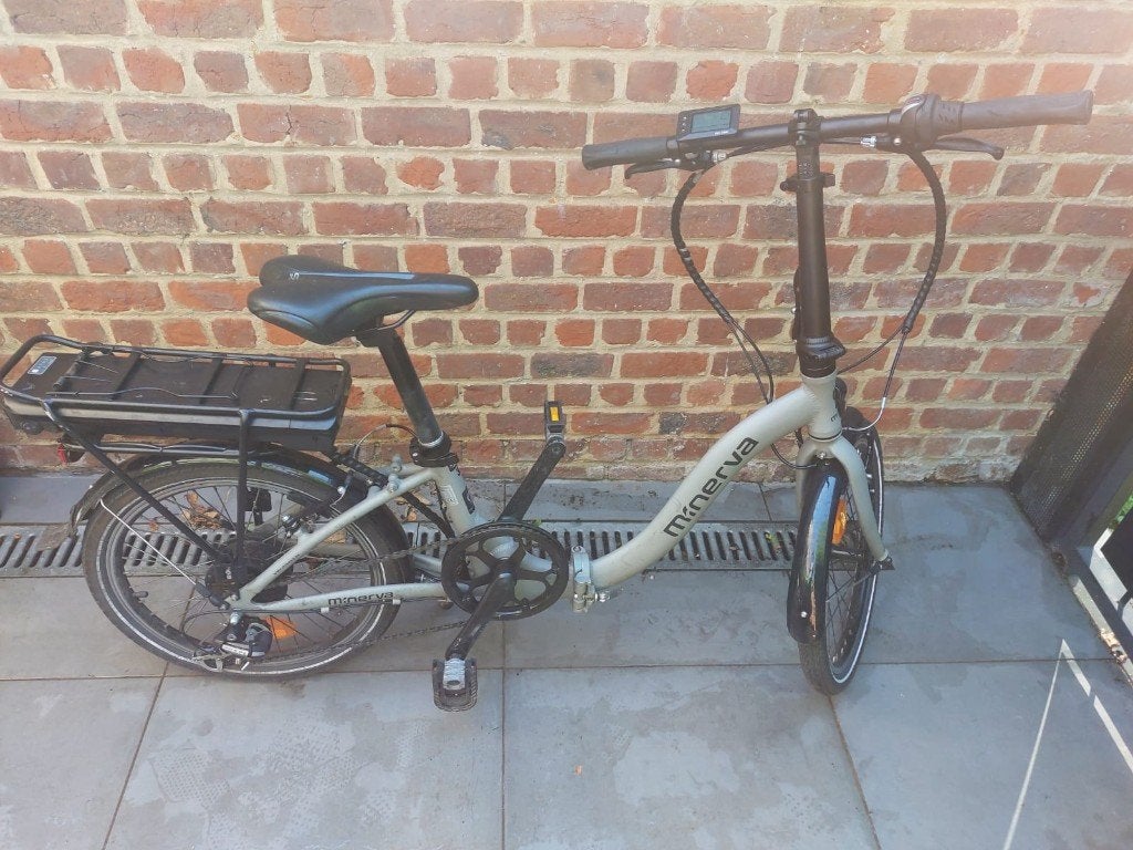 Velo électrique pliable, Fietsen en Brommers, Elektrische fietsen, Ophalen, Zo goed als nieuw