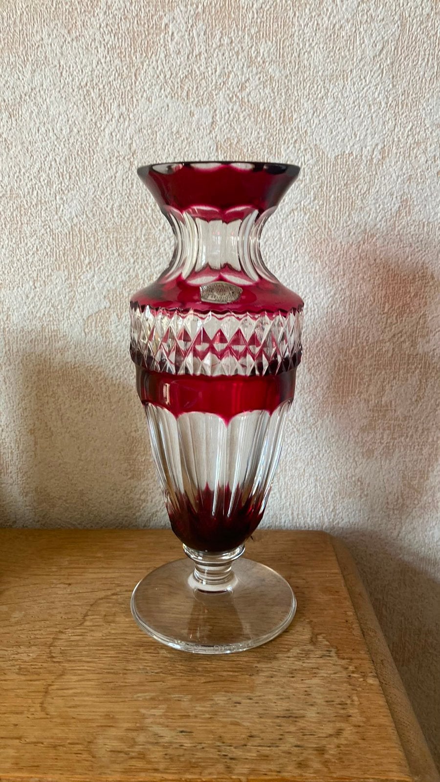 Vaasje Val Saint Lambert, Antiek en Kunst, Ophalen