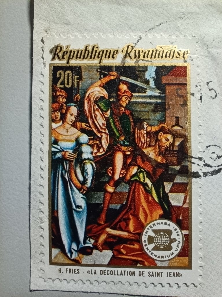 3 postzegels Republiek Rwanda - jaren 70, Ophalen of Verzenden, Overige landen, Postfris
