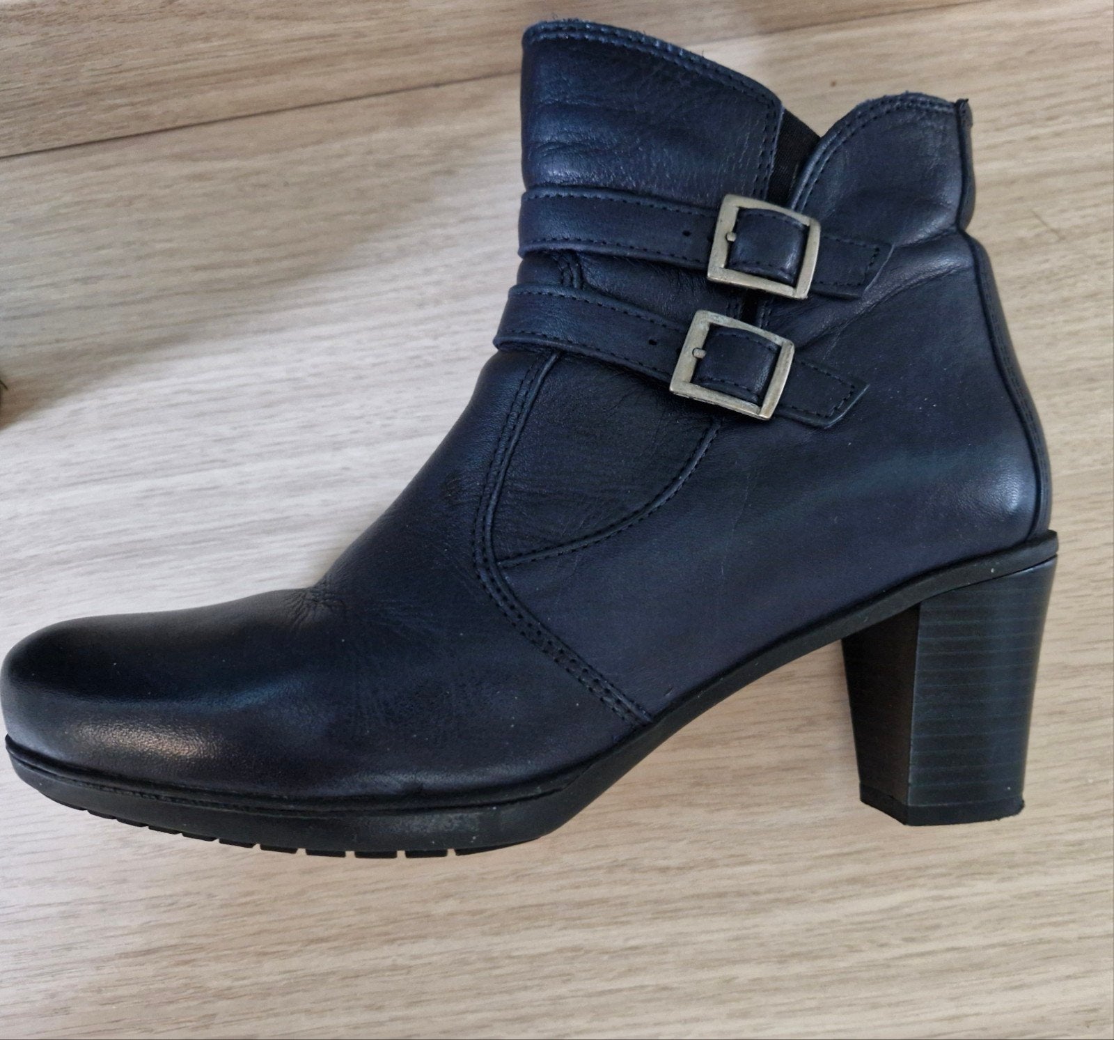 Blauwe laars maat 40 hush puppies, Enlèvement ou Envoi