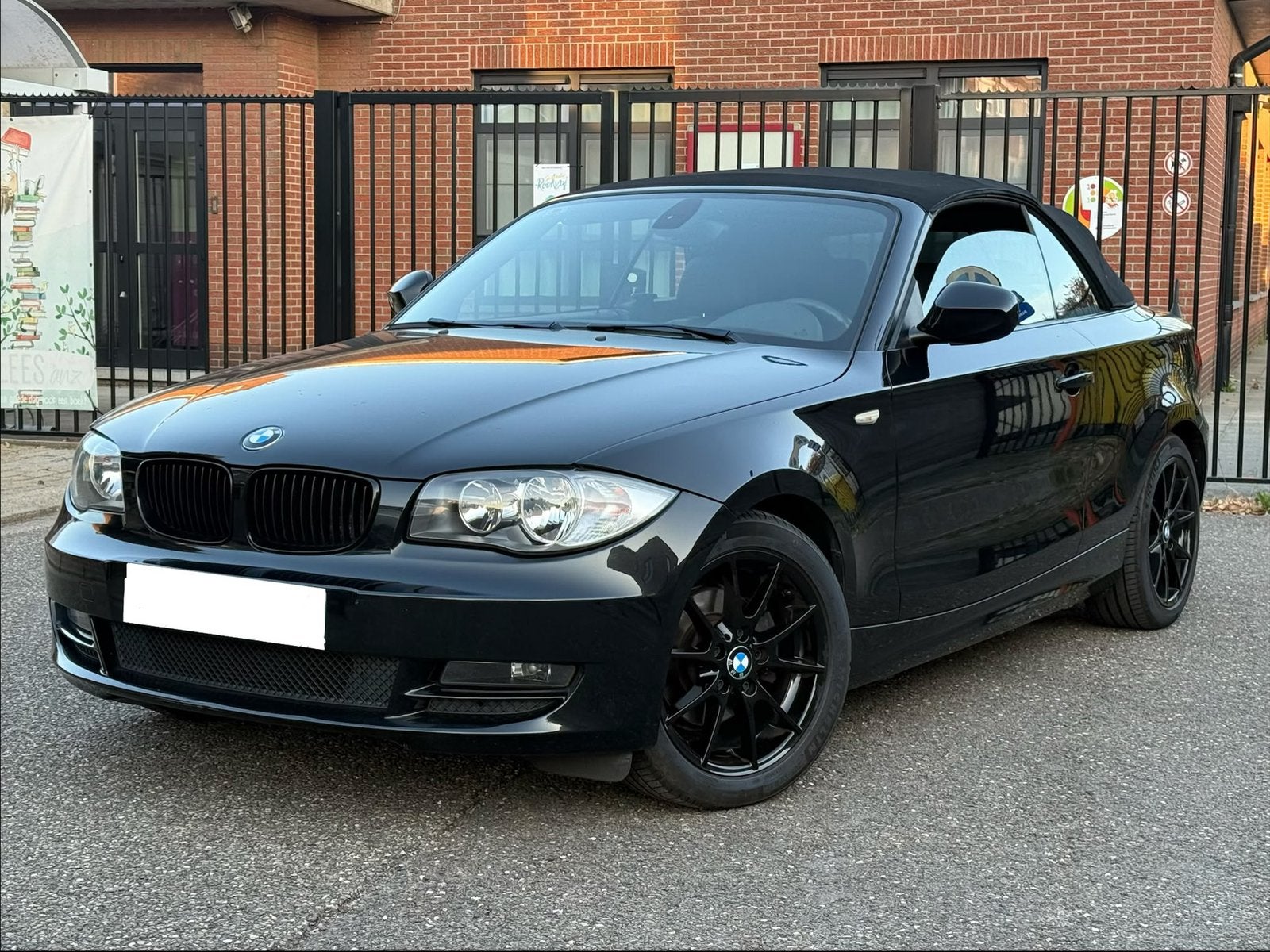 BMW 118I IN NIEUW NIEUW STAAT MET 120.000km, Autos, Euro 5, Cabriolet, Boîte manuelle, Particulier