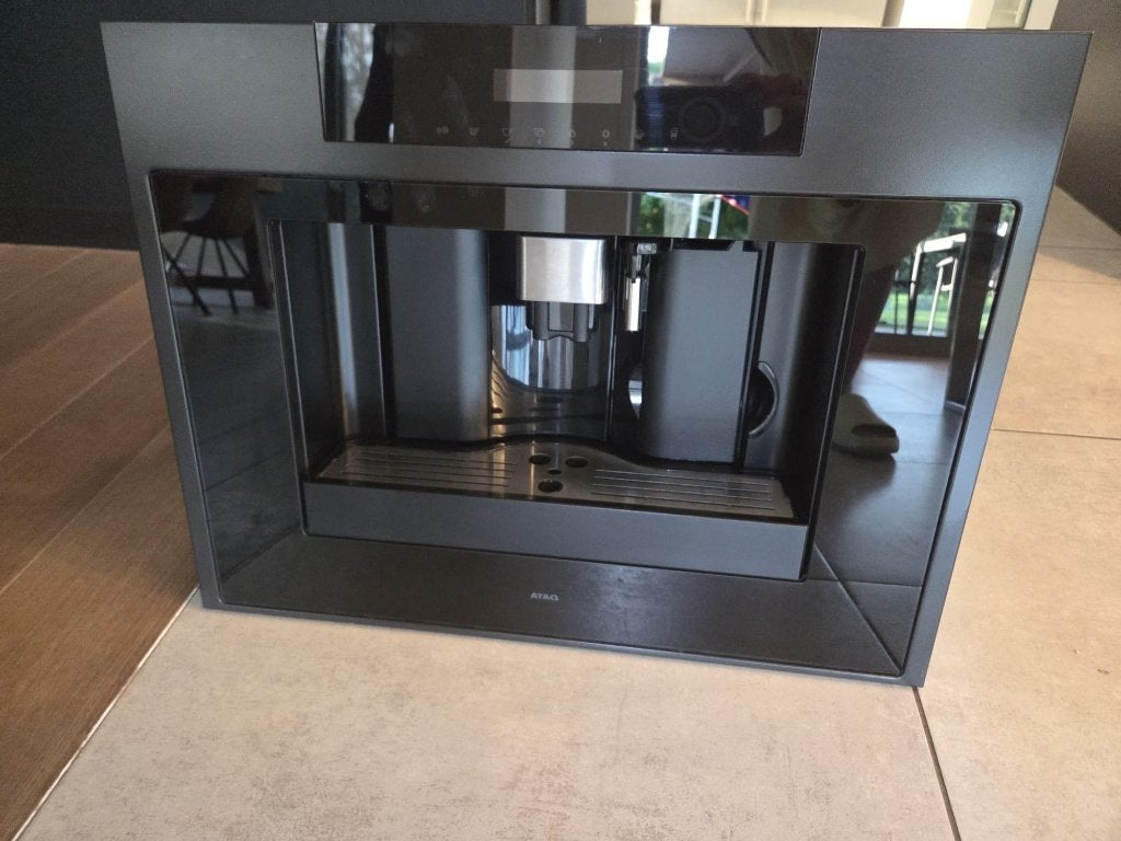 koffietoestel inbouw ATAG, Elektronische apparatuur, Gebruikt, Koffiemachine, Koffiebonen, Ophalen
